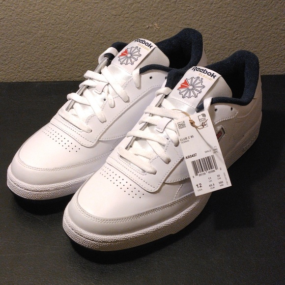 Reebok club c 85 navy size 12 - Picture 2 of 8